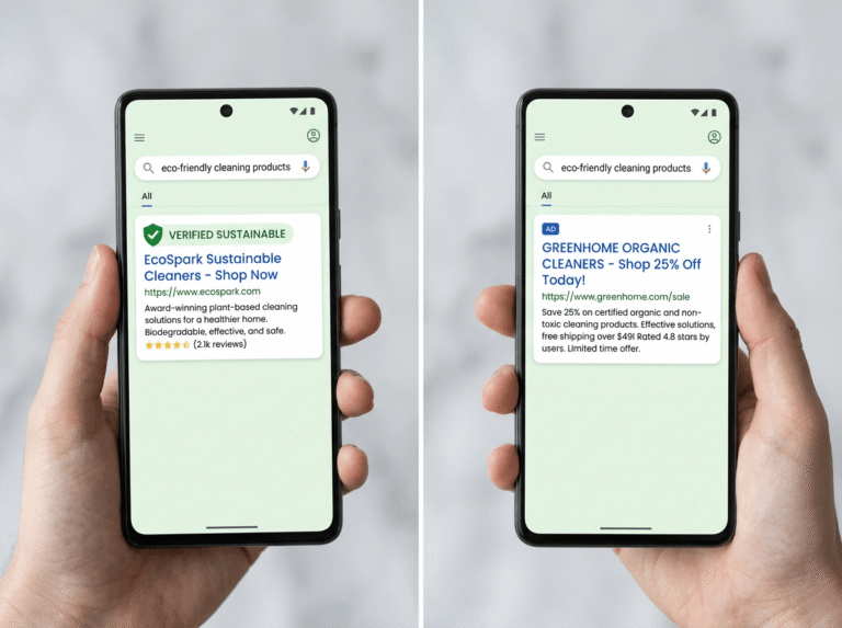Google Ads vs LSA